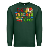 Sports Green best teacher ever Premium Sweatshirt - texasbilliewilder