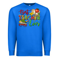 True Royal best teacher ever Premium Sweatshirt - texasbilliewilder