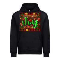 Black joy with gloves for Christmas Urban Hoodie - AdoDesignShop