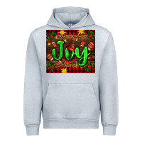 Heather Grey joy with gloves for Christmas Urban Hoodie - AdoDesignShop