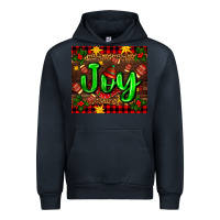 Navy joy with gloves for Christmas Urban Hoodie - AdoDesignShop