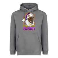 Storm big nick energy purple and gold afro santa Heavyweight Hoodie - RanaPortraitStore