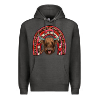 Charcoal Heather valentines highland cow rainbow Premium Hoodie - JahusDesignShop