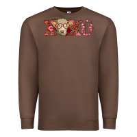 Chestnut xoxo charolais cow Premium Sweatshirt - RanaPortraitStore