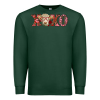 Sports Green xoxo charolais cow Premium Sweatshirt - RanaPortraitStore