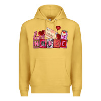 Antique Gold valentines day nurse Premium Hoodie - AdoDesignShop