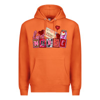 Carrot valentines day nurse Premium Hoodie - AdoDesignShop