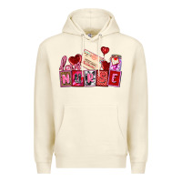 Sandshell valentines day nurse Premium Hoodie - AdoDesignShop