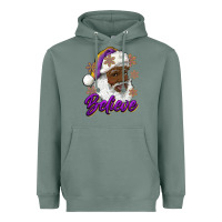 Sage believe purple and gold african american santa Heavyweight Hoodie - RanaPortraitStore