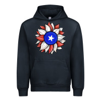 Navy sunflower puerto rico flag Urban Hoodie - JahusDesignShop