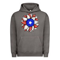 Pigment Tornado sunflower puerto rico flag Urban Hoodie - JahusDesignShop