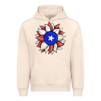 Sunflower Puerto Rico Flag Urban Hoodie | Teevron