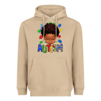Mushroom autism afro kid full face Heavyweight Hoodie - texasbilliewilder