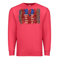 Cardinal 4th of july brushstroke Premium Sweatshirt - Zillion Design Studio