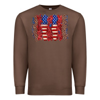 Chestnut 4th of july brushstroke Premium Sweatshirt - Zillion Design Studio