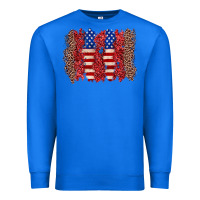 True Royal 4th of july brushstroke Premium Sweatshirt - Zillion Design Studio