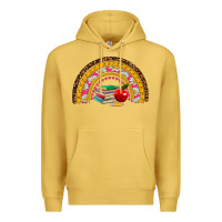 Antique Gold back to school rainbow Premium Hoodie - AdoDesignShop