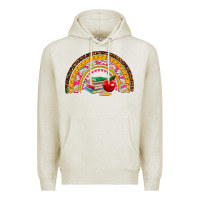 Oatmeal Heather back to school rainbow Premium Hoodie - AdoDesignShop