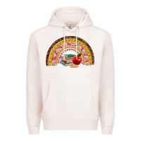 Pale Pink back to school rainbow Premium Hoodie - AdoDesignShop