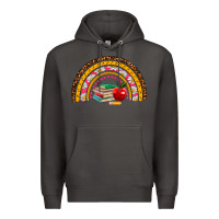 Smoke back to school rainbow Premium Hoodie - AdoDesignShop