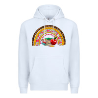 White back to school rainbow Premium Hoodie - AdoDesignShop
