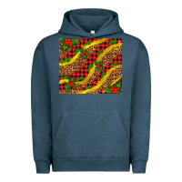 Pigment Midnight Navy merry with mistletoe Urban Hoodie - AdoDesignShop