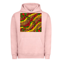 Pigment Salmon merry with mistletoe Urban Hoodie - AdoDesignShop