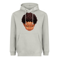 Moon Dust cute afro boy Heavyweight Hoodie - texasbilliewilder