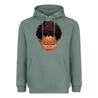 Sage cute afro boy Heavyweight Hoodie - texasbilliewilder