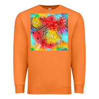 Carrot fruits leopard seamless pattern Premium Sweatshirt - Zillion Design Studio