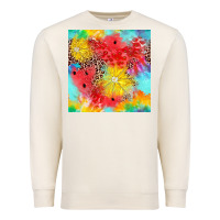 Sandshell fruits leopard seamless pattern Premium Sweatshirt - Zillion Design Studio
