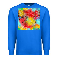 True Royal fruits leopard seamless pattern Premium Sweatshirt - Zillion Design Studio