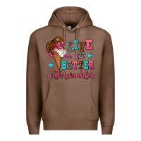 Chestnut life is better with sprinkles Premium Hoodie - AdoDesignShop