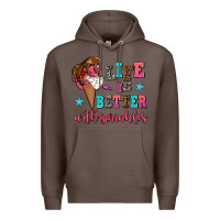 Coffee life is better with sprinkles Premium Hoodie - AdoDesignShop
