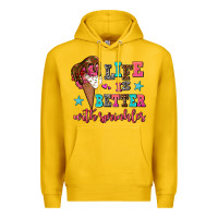 Lemon life is better with sprinkles Premium Hoodie - AdoDesignShop
