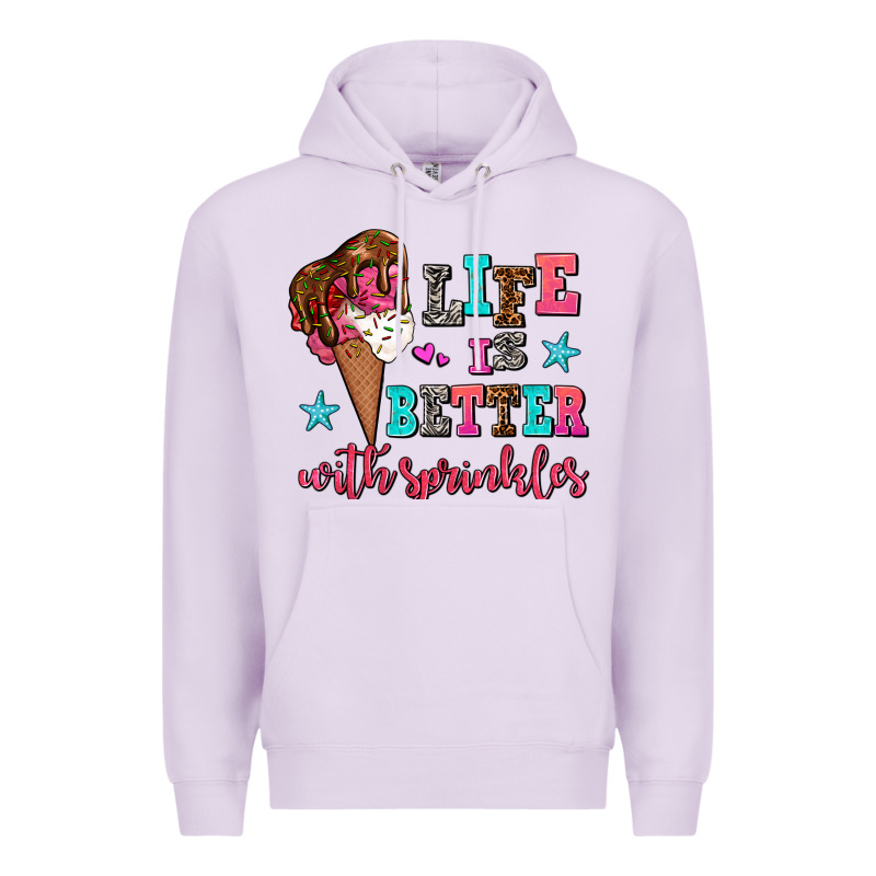 Life Is Better With Sprinkles Premium Hoodie by AdoDesignShop | Teevron
