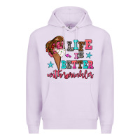 Lilac life is better with sprinkles Premium Hoodie - AdoDesignShop