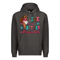 Smoke life is better with sprinkles Premium Hoodie - AdoDesignShop