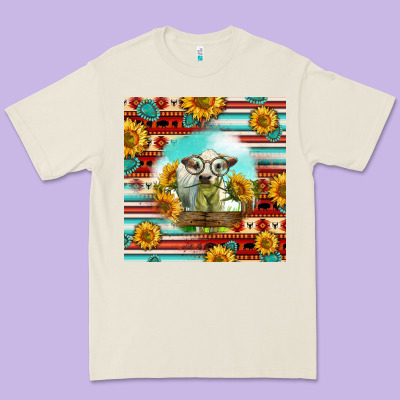 Charolais Calf Gemstone Premium Tee Designed By Lillyallendesigns