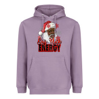 Lavender big nick energy afro santa Heavyweight Hoodie - RanaPortraitStore
