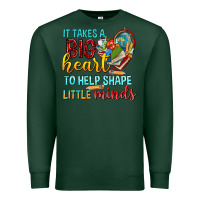 Sports Green big heart to help shape little minds tbw Premium Sweatshirt - texasbilliewilder