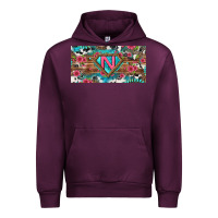 Mauve Wine super nurse license plate Urban Hoodie - BundleAndBundleShop