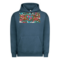 Pigment Midnight Navy super nurse license plate Urban Hoodie - BundleAndBundleShop
