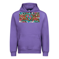 Tulip super nurse license plate Urban Hoodie - BundleAndBundleShop