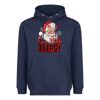 Navy big nick energy santa claus Heavyweight Hoodie - RanaPortraitStore
