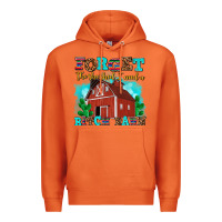 Carrot forget the she shed i need a bitch barn Premium Hoodie - AdoDesignShop