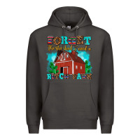 Smoke forget the she shed i need a bitch barn Premium Hoodie - AdoDesignShop