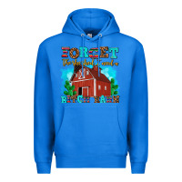 True Royal forget the she shed i need a bitch barn Premium Hoodie - AdoDesignShop
