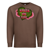 Chestnut valentine's day stuck on you heart sunflowers Premium Sweatshirt - RanaPortraitStore
