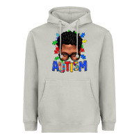 Moon Dust autism afro man Heavyweight Hoodie - texasbilliewilder